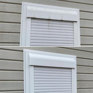 Nettoyage menuiseries mobil-home